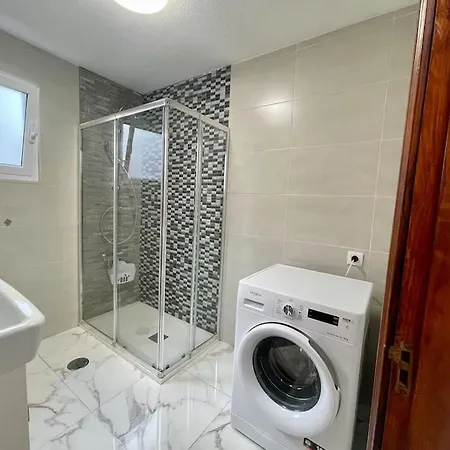 New Big Flat With Balcony 50mts Away From Parking Optional